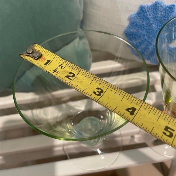 Set Of 2 Southern Living At Home Tango Water Iced Tea Goblets Multicolor Glass - Picture 16 of 16